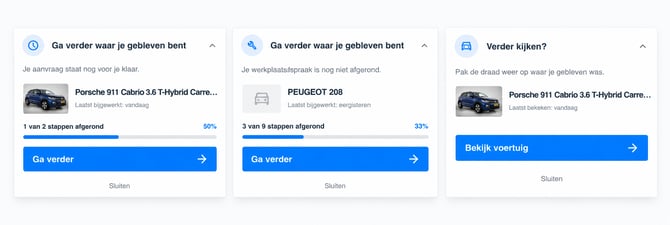 Dutch UI comparison with updated car photos